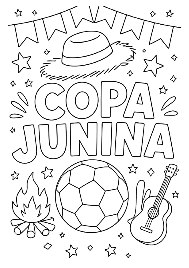 desenhos copa do mundo para colorir para imprimir e colorir - imagem 6
